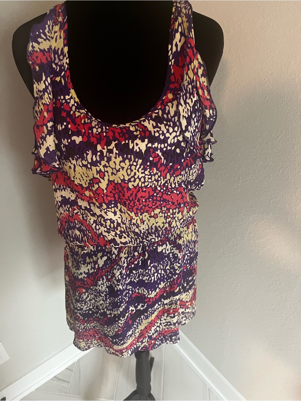 Parker Kids' Purple Floral Print Pajama Top - Parker